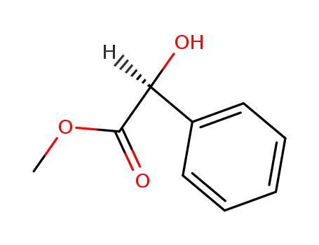 Molecular Structure of 21210-43-5 ((S)-(+)-Methyl mandelate)