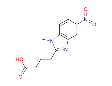 1-Methyl-5-nitro-2-benzimidazolebutyric acid