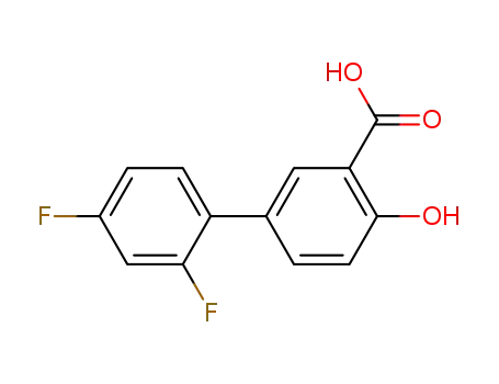 2',4'-difluoro-4-hydroxybiphenyl-3-carboxylic acid