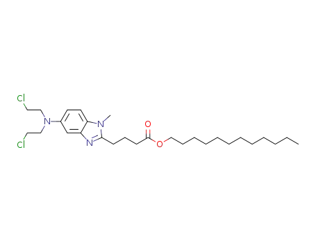 4-{5-[bis-(2-chloro-ethyl)amino]-1-methyl-1H-benzoimidazol-2-yl}butyric acid dodecyl ester