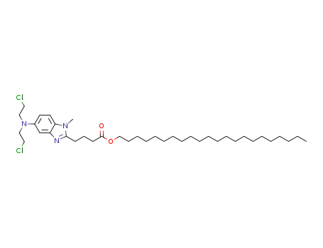 4-{5-[bis-(chloroethyl)amino]-1-methyl-1H-benzimidazol-2-yl}butyric acid docosyl ester