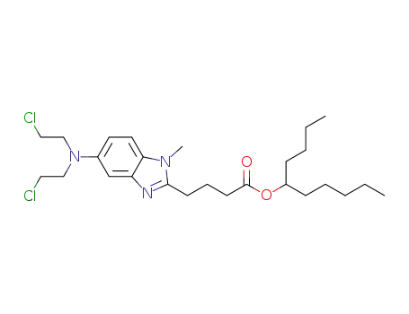 4-{5-[bis-(2-chloro-ethyl)amino]-1-methyl-1H-benzoimidazol-2-yl}butyric acid 5-decyl ester