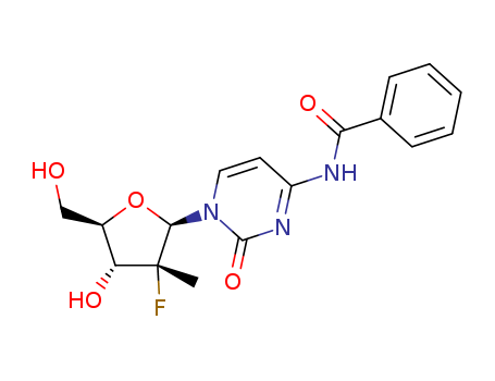 Cytidine, N-benzoyl-2'-deoxy-2'-fluoro-2'-Methyl-, (2'R)- (9CI)