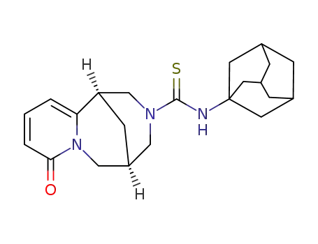 N-1-adamantylcytisine-12-thiocarbamide
