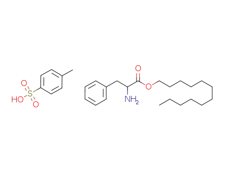 racemic 1-(dodecyloxy)-1-oxo-3-phenylpropan-2-aminium 4-methyl benzenesulfonate