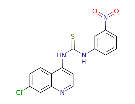 1-(7-chloroquinolin-4-yl)-3-(3-nitrophenyl)thiourea