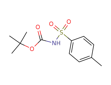 Molecular Structure of 18303-04-3 (N-(TERT-BUTOXYCARBONYL)-P-TOLUENESULFONAMIDE)
