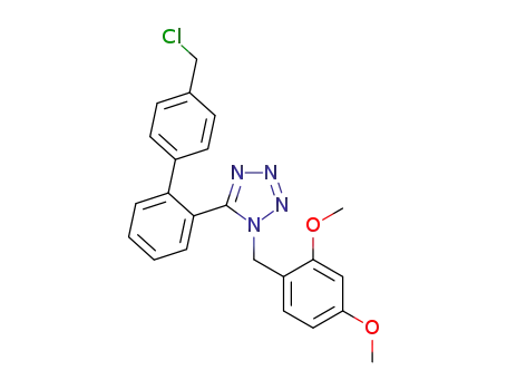 5-[4'-(chloromethyl)biphenyl-2-yl]-1-(2,4-dimethoxybenzyl)-1Htetrazole