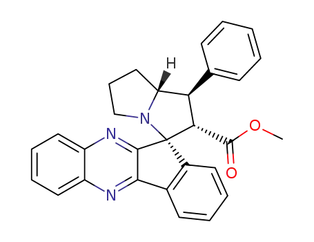 methyl (1'R,2'S,7a'R,11R)-1'-phenyl-1',2',5',6',7',7a'-hexahydrospiro[indeno[1,2-b]quinoxaline-11,3'-pyrrolizine]-2'-carboxylate