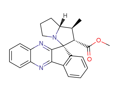 methyl (1'S,2'S,7a'R,11R)-1'-methyl-1',2',5',6',7',7a'-hexahydrospiro[indeno[1,2-b]quinoxaline-11,3'-pyrrolizine]-2'-carboxylate