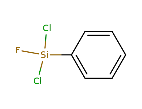 Molecular Structure of 368-44-5 (Silane, dichlorofluorophenyl-)