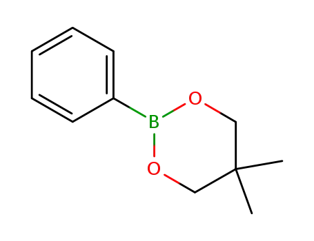 Molecular Structure of 5123-13-7 ((5,5-DIMETHYL-1,3,2-DIOXABORINAN-2-YL)BENZENE)