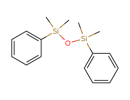 Molecular Structure of 56-33-7 (1,3-DIPHENYL-1,1,3,3-TETRAMETHYLDISILOXANE)