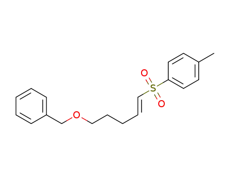 (E)-p-tolyl 5-(benzyloxy)pent-1-en-1-yl sulfone