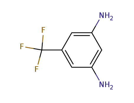 Molecular Structure of 368-53-6 (3,5-Diaminobenzotrifluoride)
