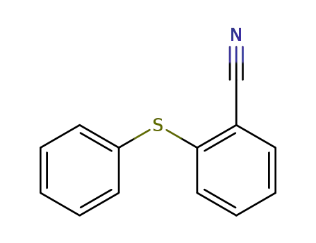 Molecular Structure of 91804-55-6 (Benzonitrile, 2-(phenylthio)-)