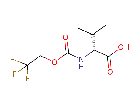 N-(2,2,2-trifluoroethoxycarbonyl)-D-valine