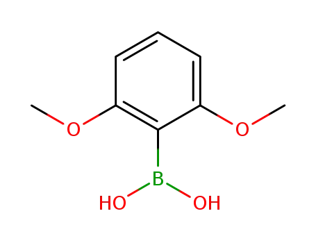 Molecular Structure of 23112-96-1 (2,6-Dimethoxyphenylboronic acid)