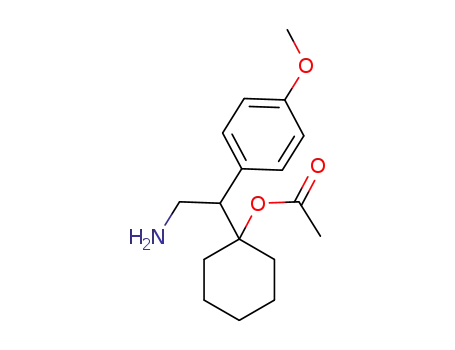 1-[2-amino-1-(4-methoxyphenyl)ethyl]cyclohexanol monoacetate