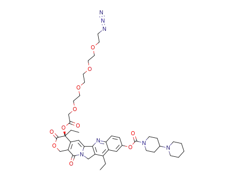 20-O-(14-azido-4,7,10,13-tetraoxattetradecanoyl)irinotecan