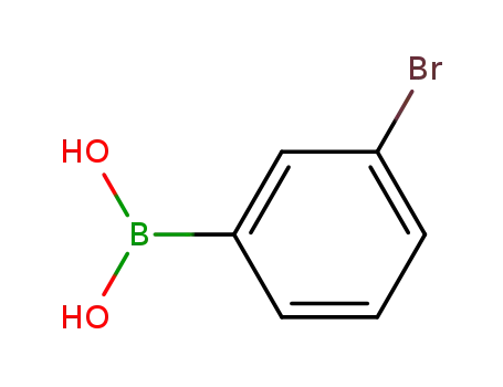 Molecular Structure of 89598-96-9 (3-Bromophenylboronic acid)
