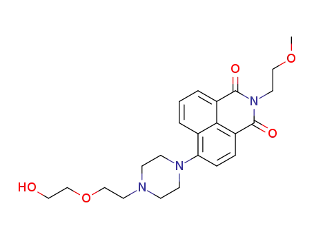 N-(2-methoxyethyl)-4-(4-[2-(2-Hydroxyethoxy)ethyl]-piperazine-1-yl)-1,8-naphthalimide