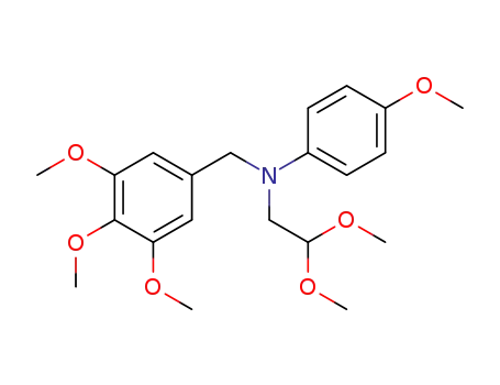 N-(2,2-dimethoxyethyl)-4-methoxy-N-(3,4,5-trimethoxybenzyl)aniline