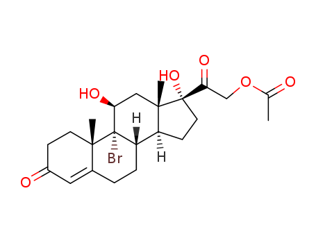 9-Bromo-11,17,21-trihydroxypregn-4-ene-3,20-dione 21-acetate