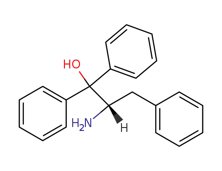 Molecular Structure of 79868-78-3 ((S)-(-)-2-AMINO-1,1,3-TRIPHENYL-1-PROPANOL)