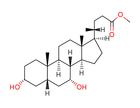 Cholan-24-oic acid,3,7-dihydroxy-, methyl ester, (3α,5β,7α)-
