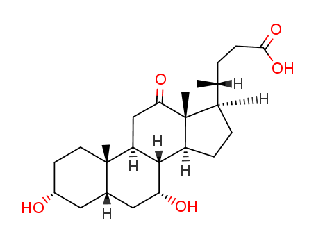 2458-08-4,3alpha,7alpha-dihydroxy-12-oxo-5beta-cholan-24-oic acid,5b-Cholan-24-oic acid, 3a,7a-dihydroxy-12-oxo- (8CI); 5b-Cholanic acid, 3a,7a-dihydroxy-12-oxo- (7CI); 12-Keto-3a,7a-dihydroxy-5b-cholanicacid; 12-Ketochenodeoxycholic acid; 12-Oxo-3a,7a-dihydroxy-5b-cholan-24-oicacid; 12-Oxochenodeoxycholic acid; 12-keto-Chenodeoxycholic acid; 3a,7a-Dihydroxy-12-keto-5b-cholanic acid; 3a,7a-Dihydroxy-12-ketocholanic acid; 3a,7a-Dihydroxy-12-ketocholic acid; 3a,7a-Dihydroxy-12-oxo-5b-cholan-24-oic acid; 3a,7a-Dihydroxy-12-oxo-5b-cholanic acid; 3a,7a-Dihydroxy-12-oxo-5b-cholanoic acid; 3a,7a-Dihydroxy-12-oxocholic acid; 5b-Cholanic acid-3a,7a-diol-12-one