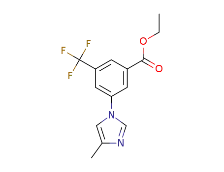 ethyl 3-(4-methyl-1H-imidazol-1-yl)-5-(trifluoromethyl)benzoate