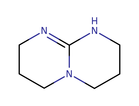 5807-14-7,1,3,4,6,7,8-Hexahydro-2H-pyrimido[1,2-a]pyrimidine,2H-Pyrimido[1,2-a]pyrimidine,3,4,6,7,8,9-hexahydro- (7CI);1,3,4,6,7,8-Hexahydro-2H-pyrimido[1,2-a]pyrimidine;1,5,7-Triazabicyclo[4.4.0]dec-5-ene;1,5,9-Triazabicyclo[4.4.0]dec-9-ene;