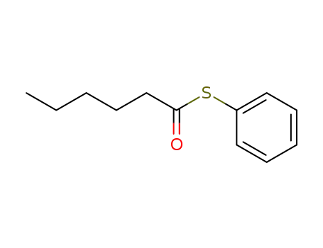 Molecular Structure of 56974-15-3 (Hexanethioic acid, S-phenyl ester)