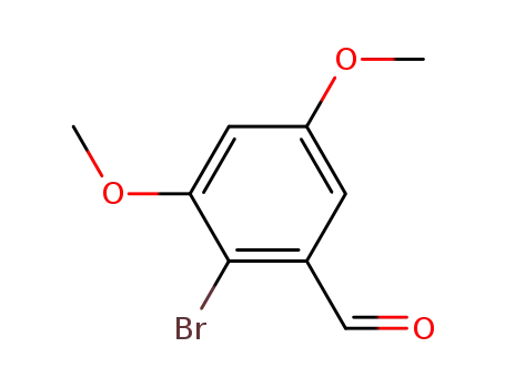 Molecular Structure of 85565-93-1 (2-Bromo-3,5-dimethoxybenzaldehyde)