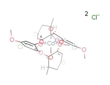 C34H34Cl2CoO12(2+)*2Cl(1-)
