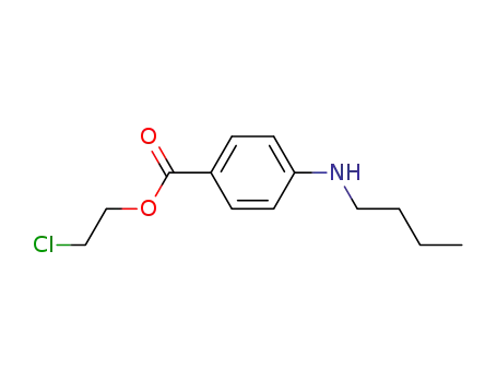 4-butylamino-benzoic acid-(2-chloro-ethyl ester)