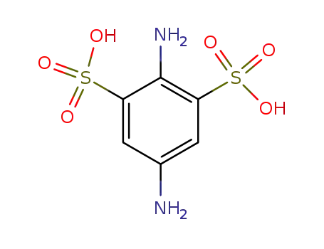 Molecular Structure of 6409-48-9 (2,5-DIAMINO-1,3-BENZENEDISULFONIC ACID)