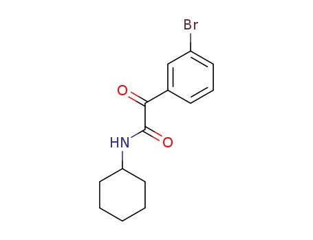 2-(3-Bromophenyl)-N-cyclohexyl-2-oxoacetamide