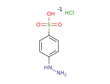 4-hydrazinylbenzenesulfonic acid hydrochloride