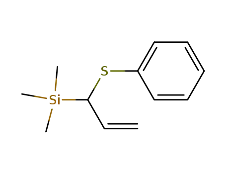 Molecular Structure of 78905-13-2 (Silane, trimethyl[1-(phenylthio)-2-propenyl]-)