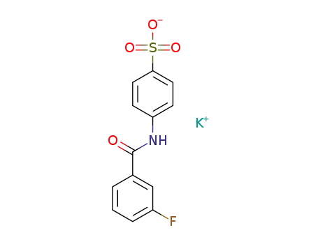 potassium 4-(3-fluorobenzamido)benzenesulfonate