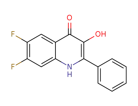 6,7-difluoro-3-hydroxy-2-phenylquinolin-4(1H)-one
