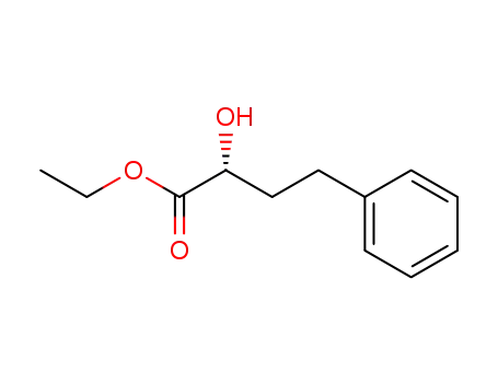Molecular Structure of 90315-82-5 (Ethyl (R)-2-hydroxy-4-phenylbutyrate)