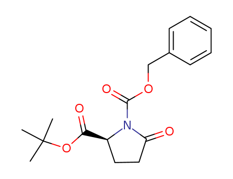 (2S)-5-Oxo-1,2-pyrrolidinedicarboxylic acid 2-(1,1-dimethylethyl) 1-(phenylmethyl) ester