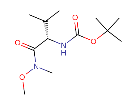 Carbamic acid,N-[(1S)-1-[(methoxymethylamino)carbonyl]-2-methylpropyl]-, 1,1-dimethylethylester