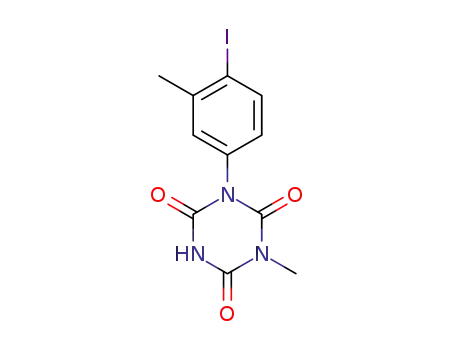 1-(4-iodo-3-methylphenyl)-3-methyl-1,3,5-triazine-2,4,6-trione