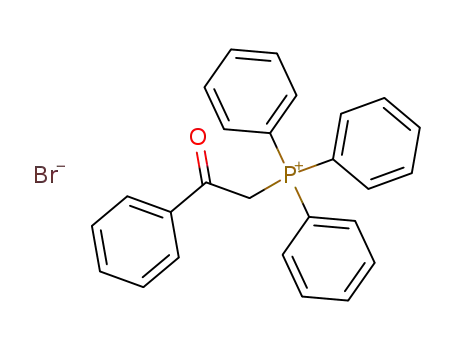 Molecular Structure of 6048-29-9 (PHENACYLTRIPHENYLPHOSPHONIUM BROMIDE)