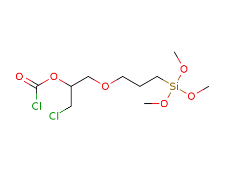 [1-(chloromethyl)-2-(3-trimethoxysilylpropoxy)ethyl]carbonochloridate