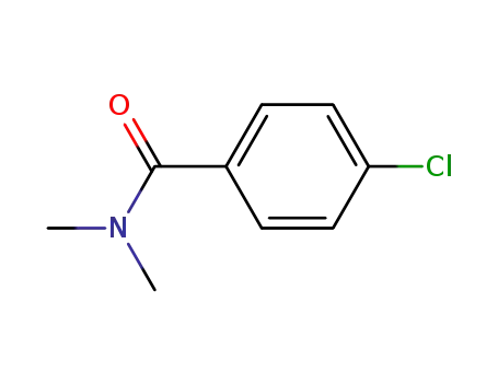 Molecular Structure of 14062-80-7 (4-chloro-N,N-dimethylbenzamide)